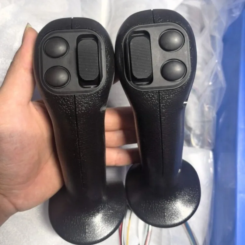 Control Lever Grip Assembly Rubber Handle For CAT SANY Zoomlion 320GC 320D 33v6D2GC Excavator