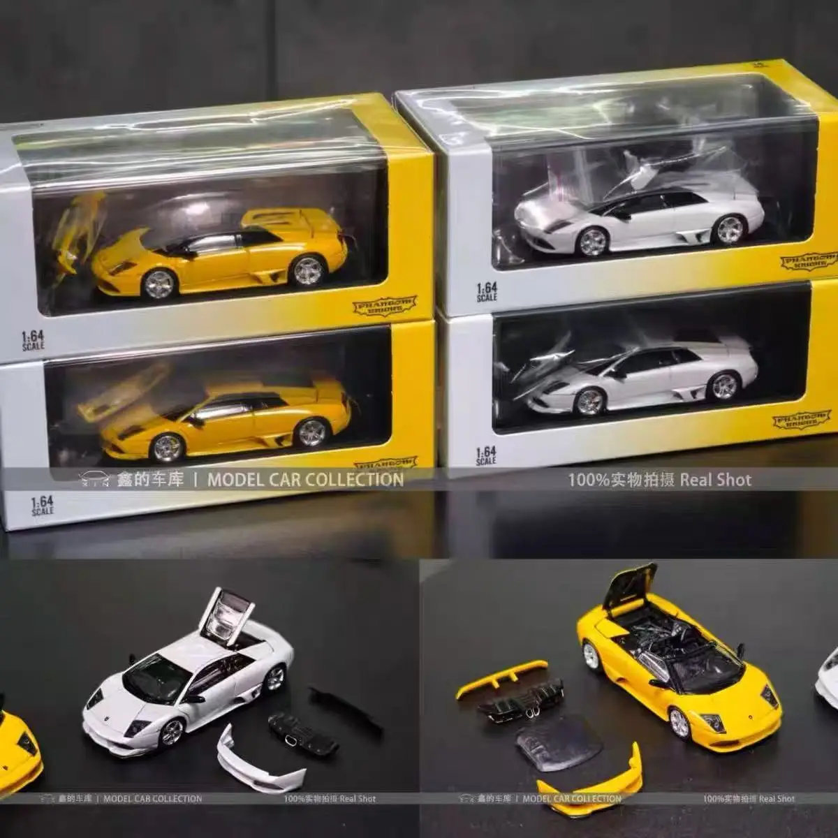 Ready stocks phantom knight PK 1:64 LP640 Diecast  Birthday Gifts Hobby Display Simulation Collectio