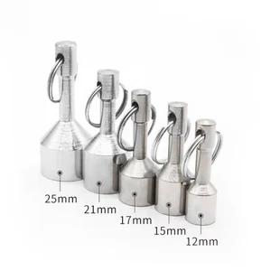 Màu bạc siêu kim loại siêu mạnh, chìa khóa xe xác minh từ tính, khóa túi phân chia, hỗ trợ lơ lửng, dụng cụ di động ngoài trời 6 IMA bán hàng chính cho khóa - №4