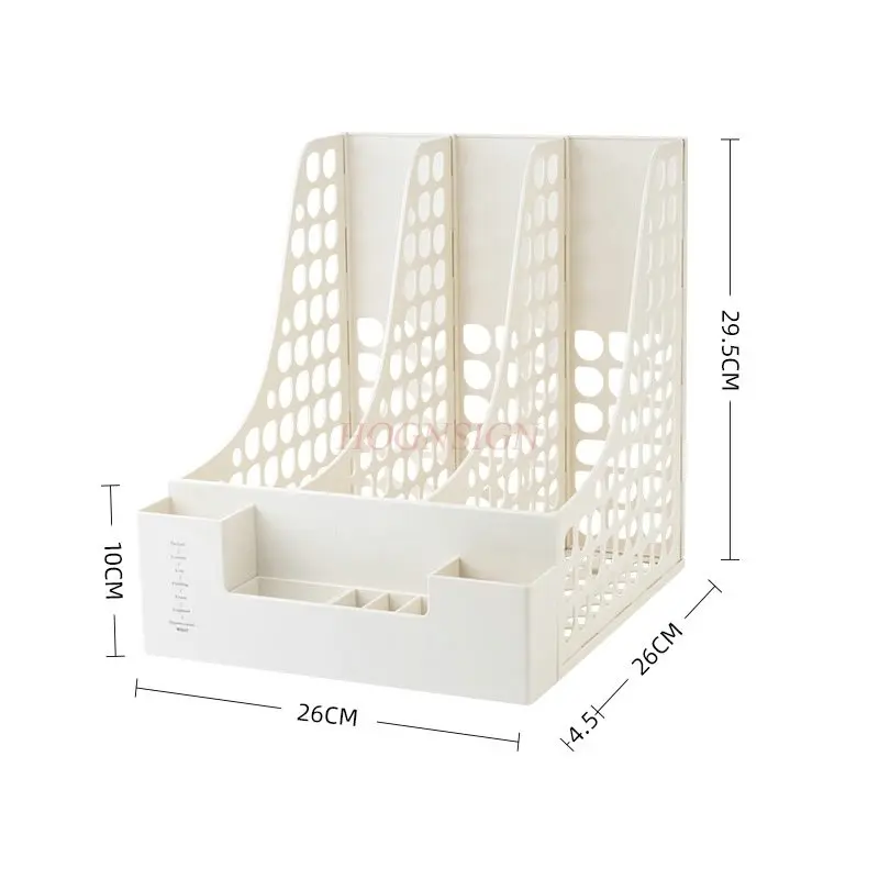 1pcs Book stand desk storage shelf desktop partition bookshelf creative book clip fixed book stand book block