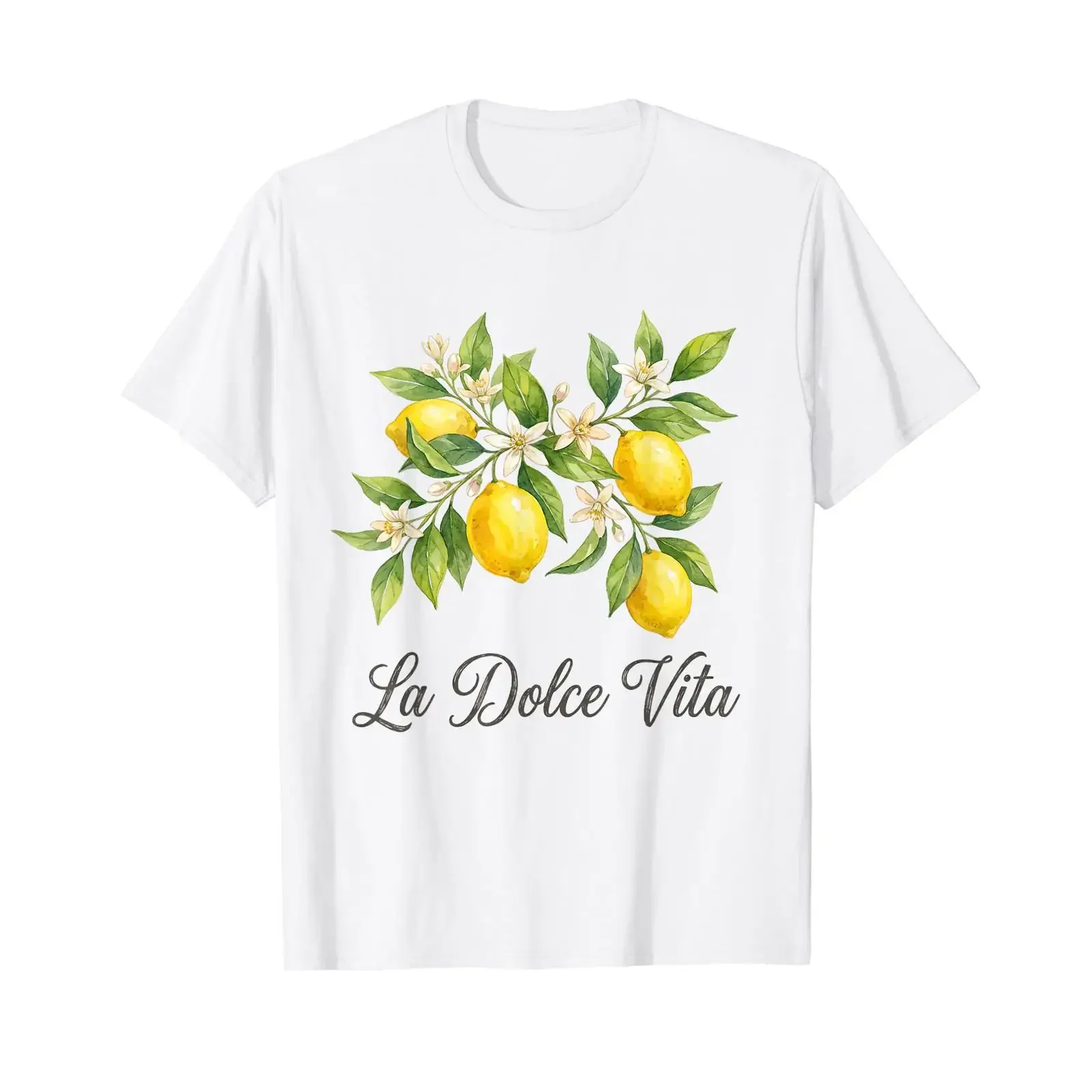 La Dolce Vita Lemon Italian Summer Limoncello Amalfi Coast Affordable T Shirt vintage Washed graphic designer clothes Stylish