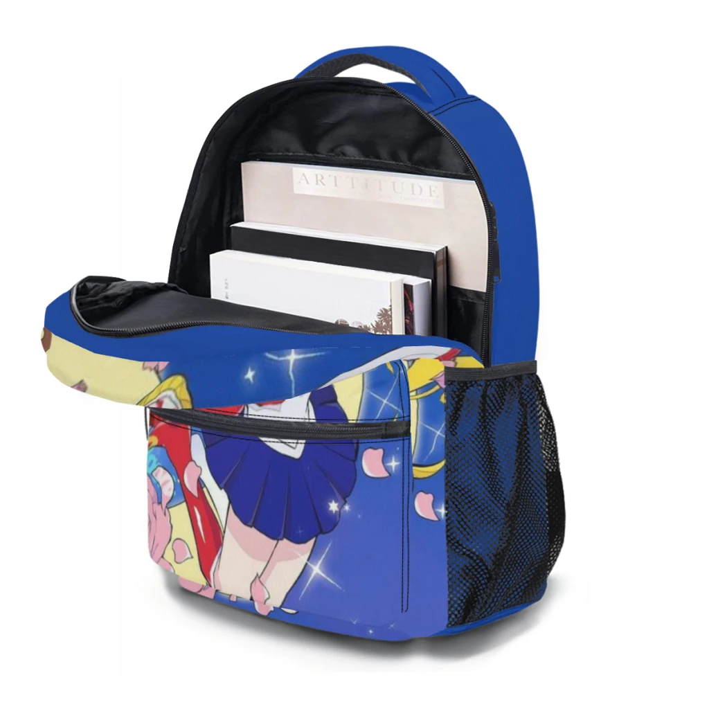 Anime niedlichen Seemann Mond kawaii neue weibliche Mode Kinder hohe Kapazität wasserdichten College-Rucksack trend ige Mädchen lapt