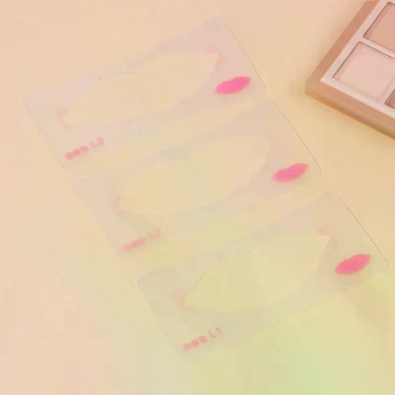/JCS/Tattoo Lips Practice Skin No Ink Permanent Makeup Practice Lip Painting Card Skin For Microblading Supplies Three-In-One