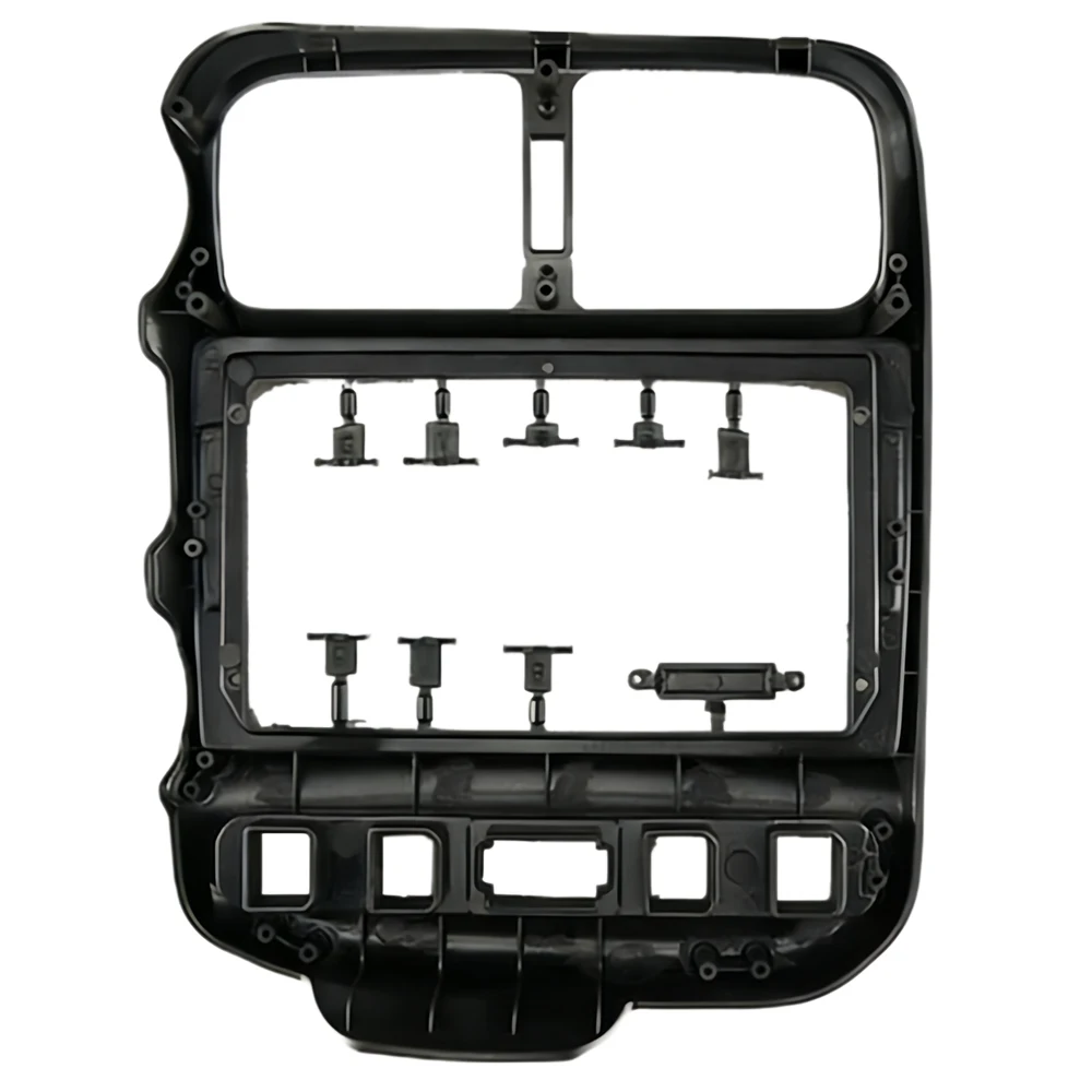 Painel de rádio automotivo 2DIN de 9 polegadas, moldura de adaptação para rádio Android, para Kia BONGO 2004-2012