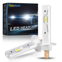 2Pcs 1:1 Car LED H1 H3 LED Canbus Headlight Bulb 60W 12000Lm White 6000K Mini for Auto Super Bright LED Fog Lights 12V