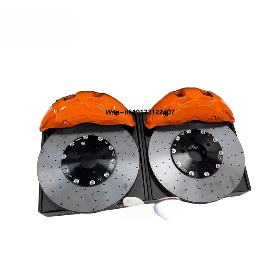 

Big 10 Pot Pistons Brake Caliper Kit 10n with Carbon Ceramic Brake Discs Rotor for A6 A6L A8 Q7 S7