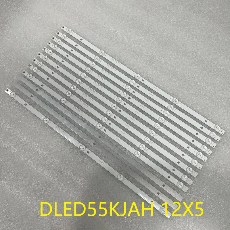 

5LED LED Backlight strip For LED55KJAH DLED55KJAH 12X5 HV550QUBB05 PTV55174KILED H55B K55S LED55U60 LED55M60A Ptv55174kiled