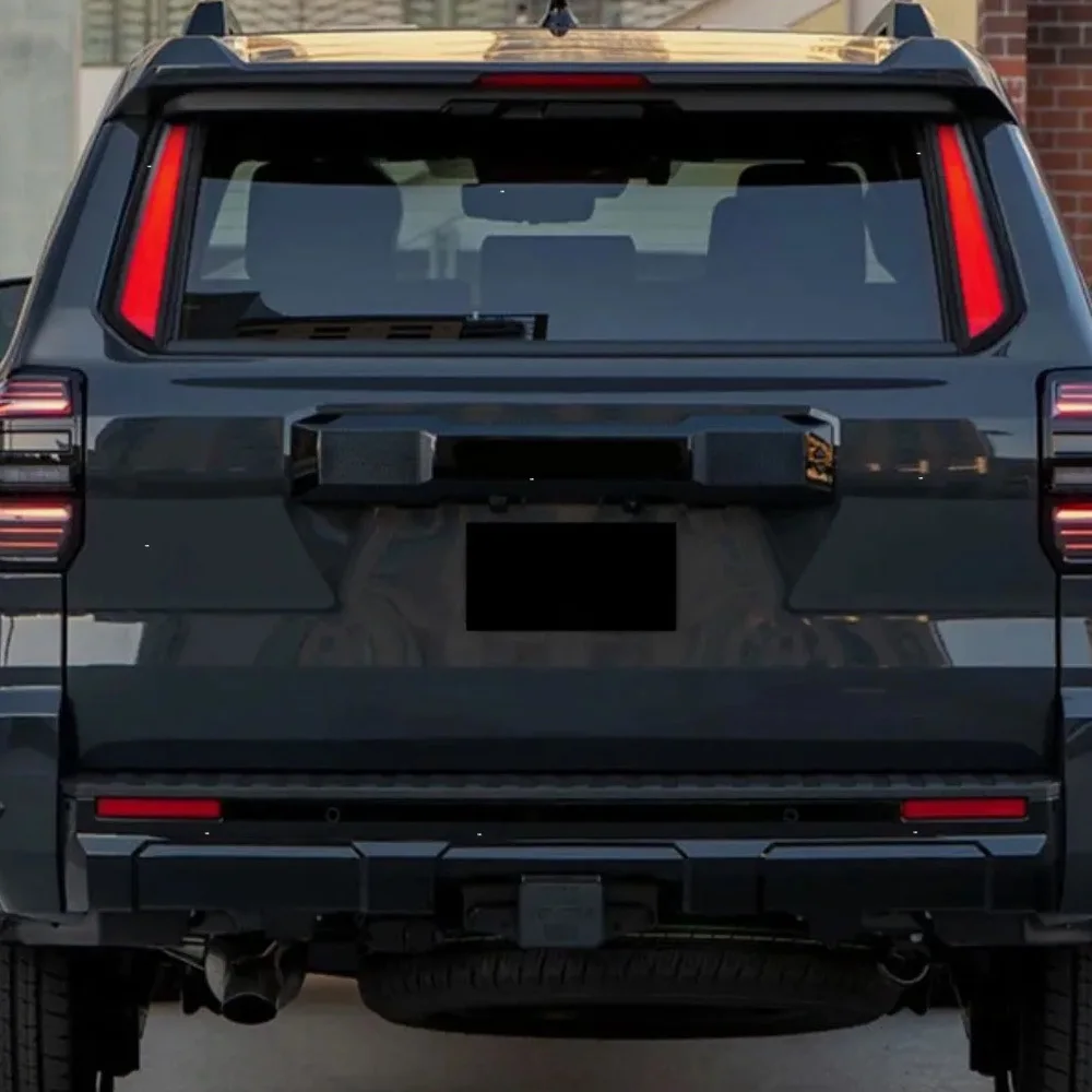 

Для Toyota 4 Runner 2025, обновление багажника автомобиля, светодиодные задние фонари багажника автомобиля, инструменты с эффектом запуска, динамический указатель поворота, автомобильные аксессуары