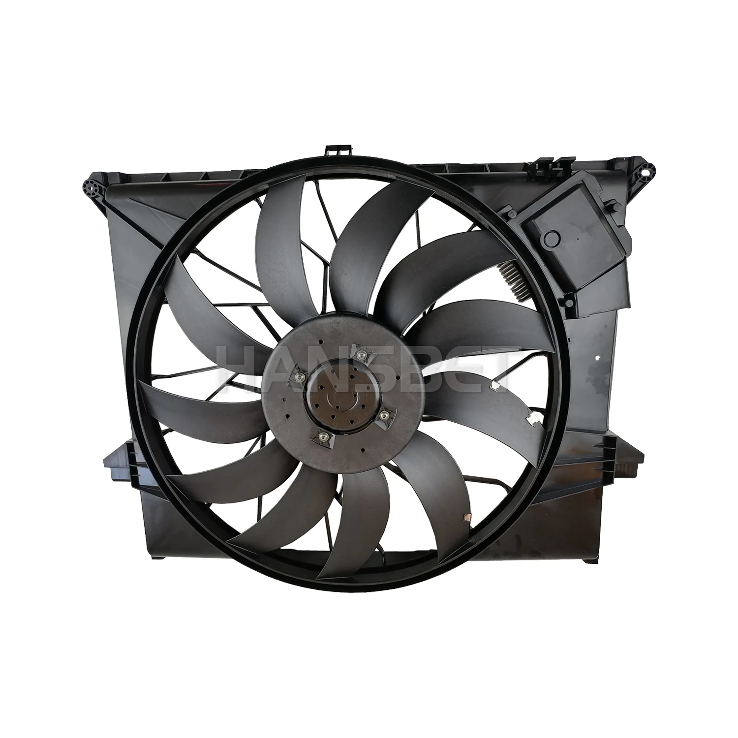 Radiator Cooling Fan Assembly 850W Fits Mercedes Benz W164 X164 W251 G320 GL350 G450 GL550 ML350 ML550 R320 1645000093 HANSBET