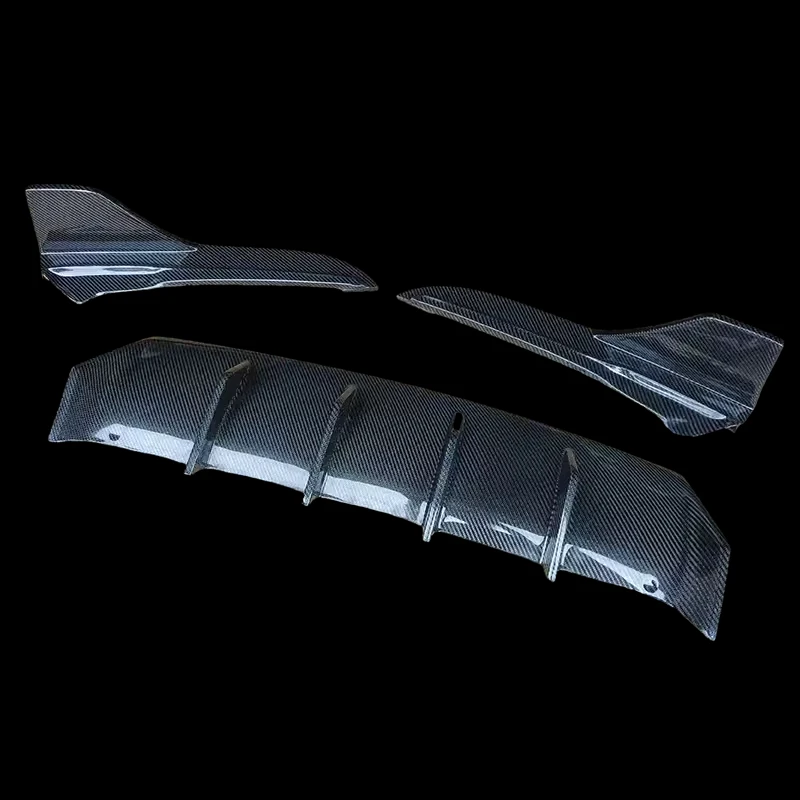 شفة ناشرة خلفية جديدة من ألياف الكربون لسيارة لكزس IS IS300 2013-2019، بعد تركيب واختبار المركبات الفعلية #5