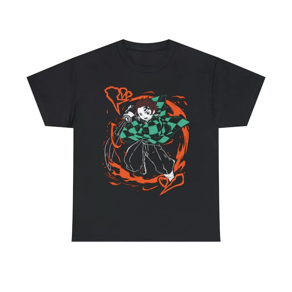 Demon Slayer Kimetsu no Yaiba T-Shirt Manga,Nezuko,Tanjiro Tee All  tops Unisex Summer Short Sleeve