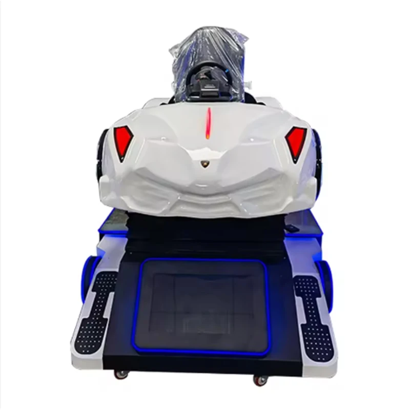 جديد VR Play Station Equipment Theme Amusement Park 9D Videos Gaming Chair Racing Simulator