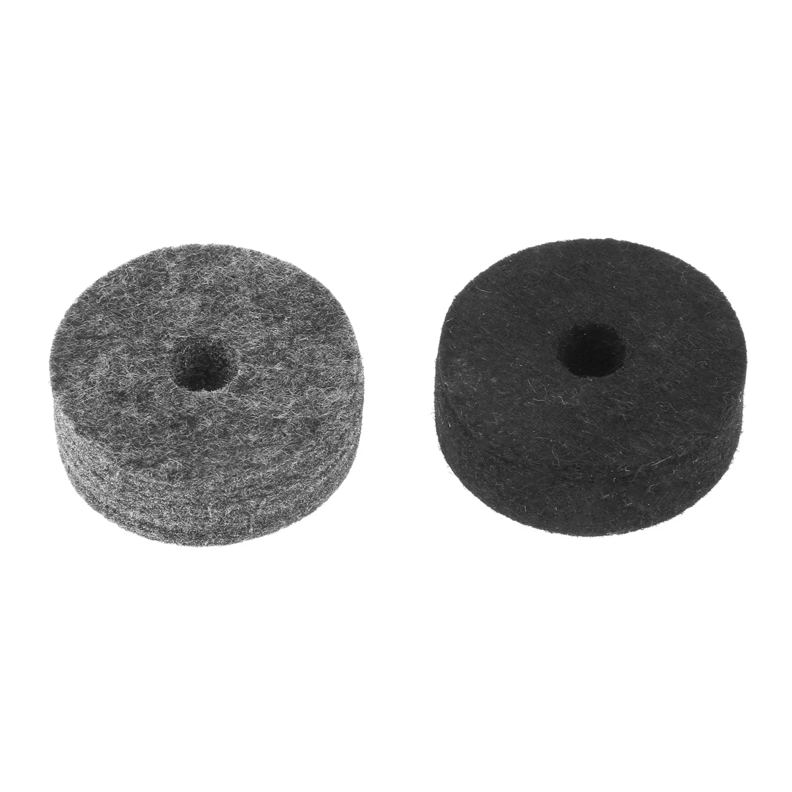 10pcs 4cm Cymbal Slices Felt Pads Protection Cymbal Hi-Hat Felt Pads Felt Strap Button Washer or Shelf Drum Replacement Kit