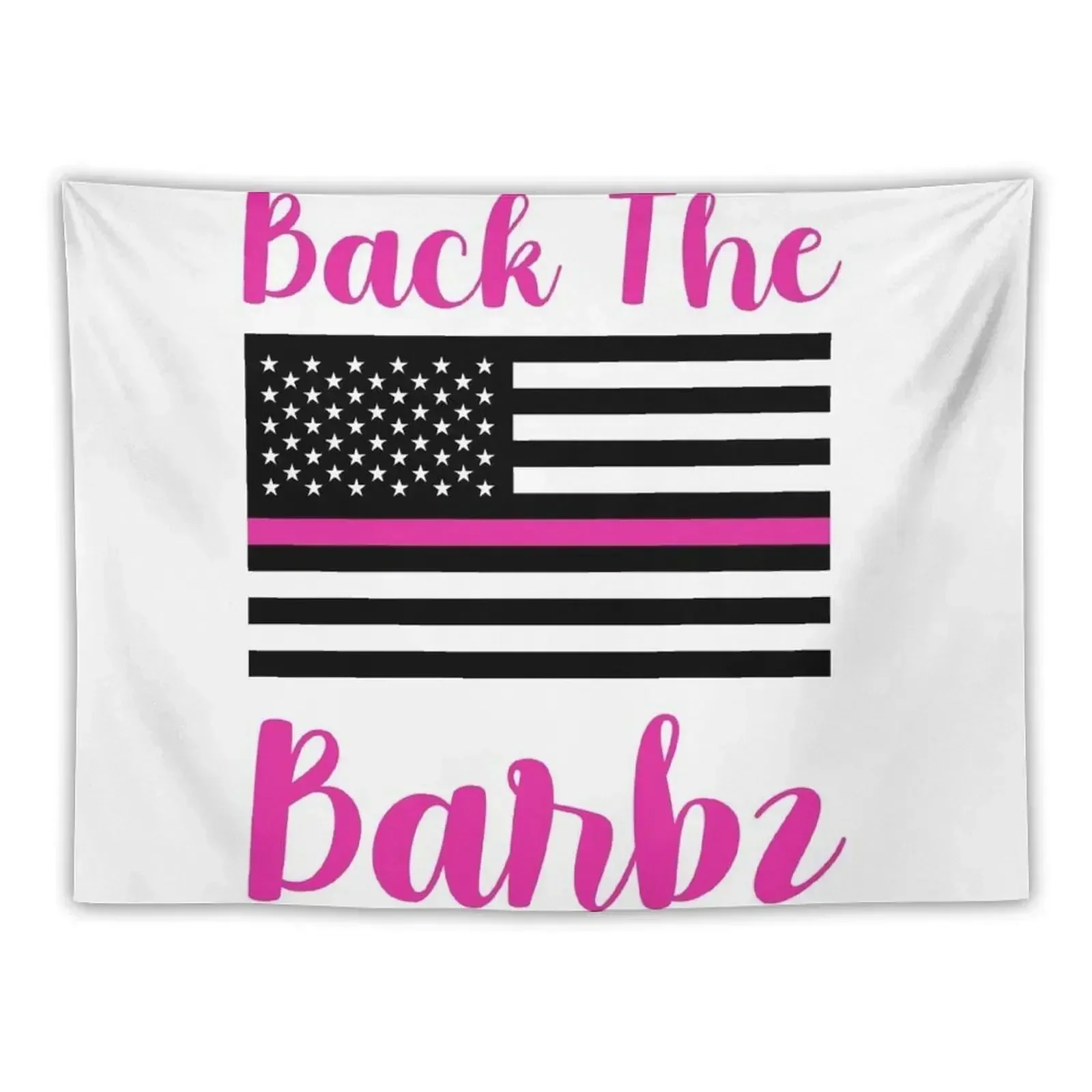 Back The Barbz Tapestry Room Decorations Art Mural Bedroom Deco Wall Hanging Tapestry