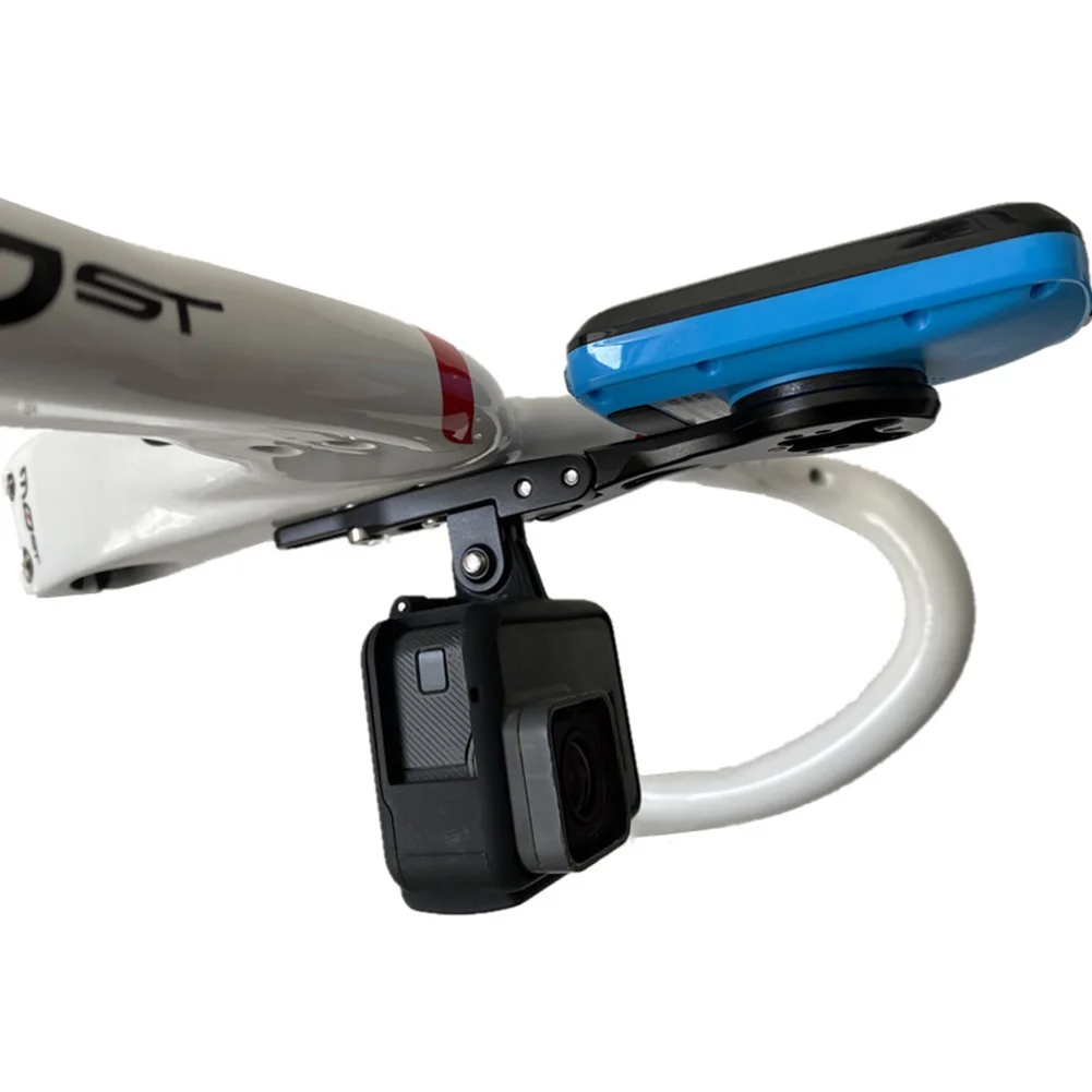 

Совершенно новый держатель для велосипедного компьютера, светильник, кронштейн из АБС-пластика, около 147,5 мм, около 45 г, крепление для велосипедной камеры, черный для Garmin Bike