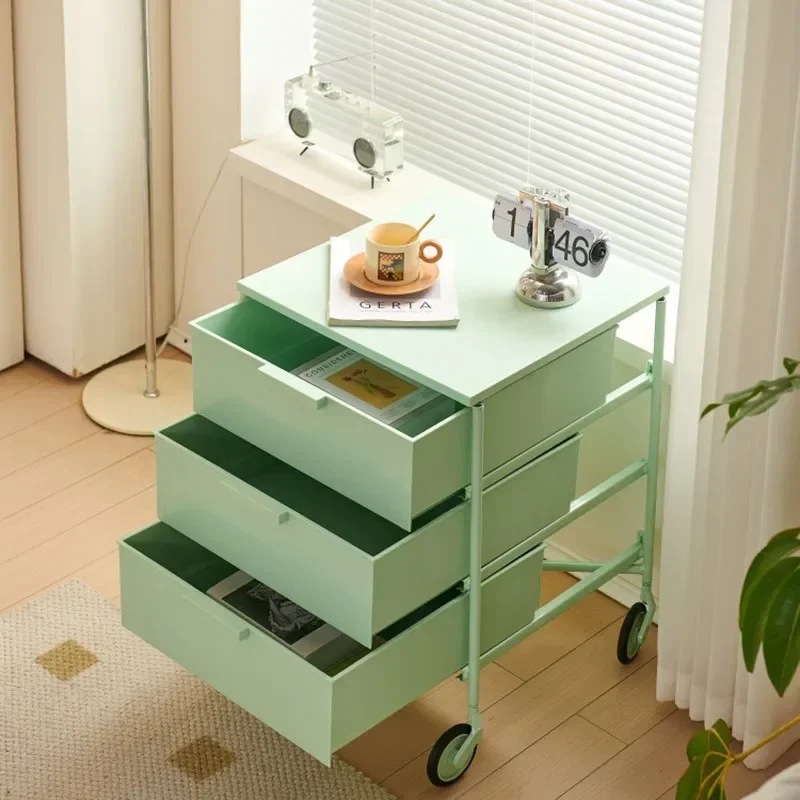 Bedroom Mobile Nightstands Italian Small Aesthetic Makeup Drawers Table De Chevet Plastic Rustic Table De Chevet Home Furnitures
