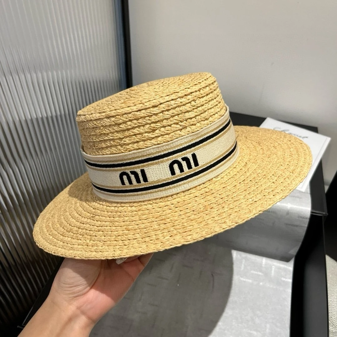 

Элегантная соломенная шляпа с широкими полями — натуральное волокно ручной работы, тонкий эффект лица и регулируемый ремешок на подбородке