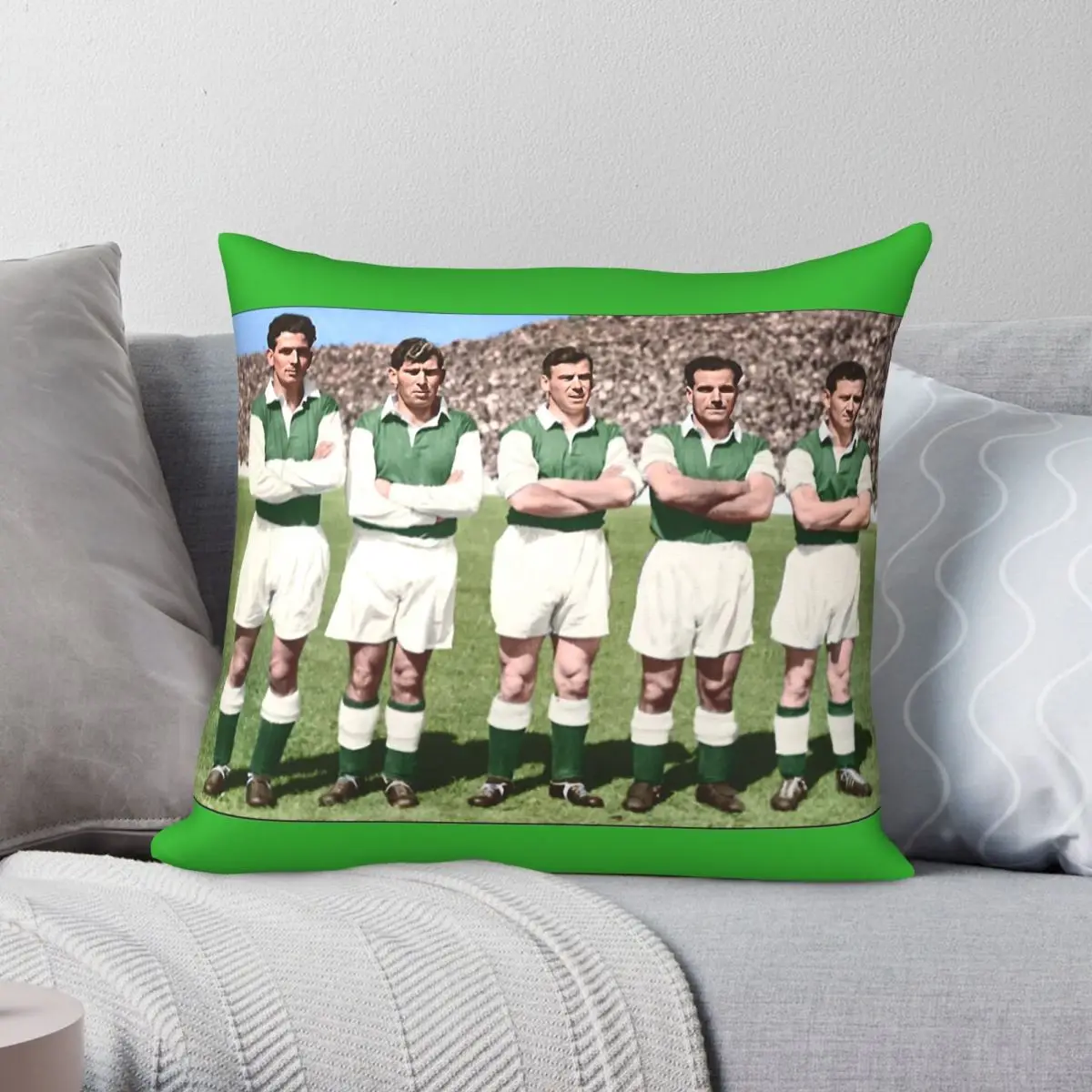The Famous 5 Of Leith Square Pillowcase Polyester Linen Velvet Printed Zip Decor Throw Pillow Case Sofa Cushion Cover 18