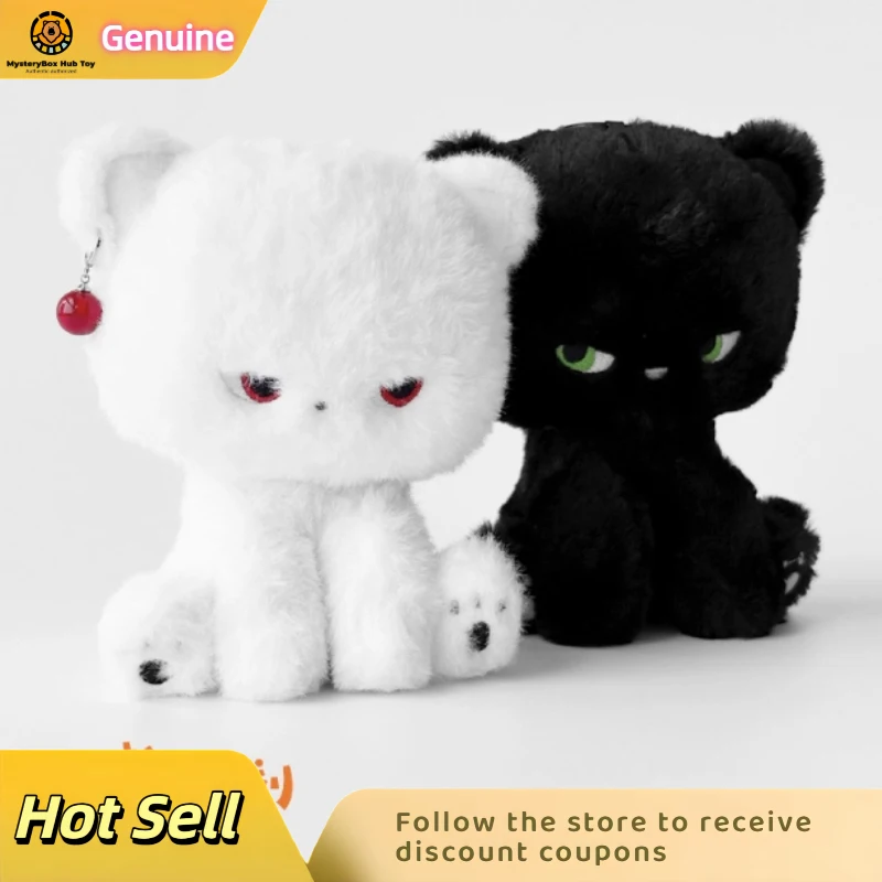 

Genuine Cuddle Proposal Plush Toy White Leopard Girl Red Book Sitting Position Authentic Super Cute Stuffed Animal Pendant Toy