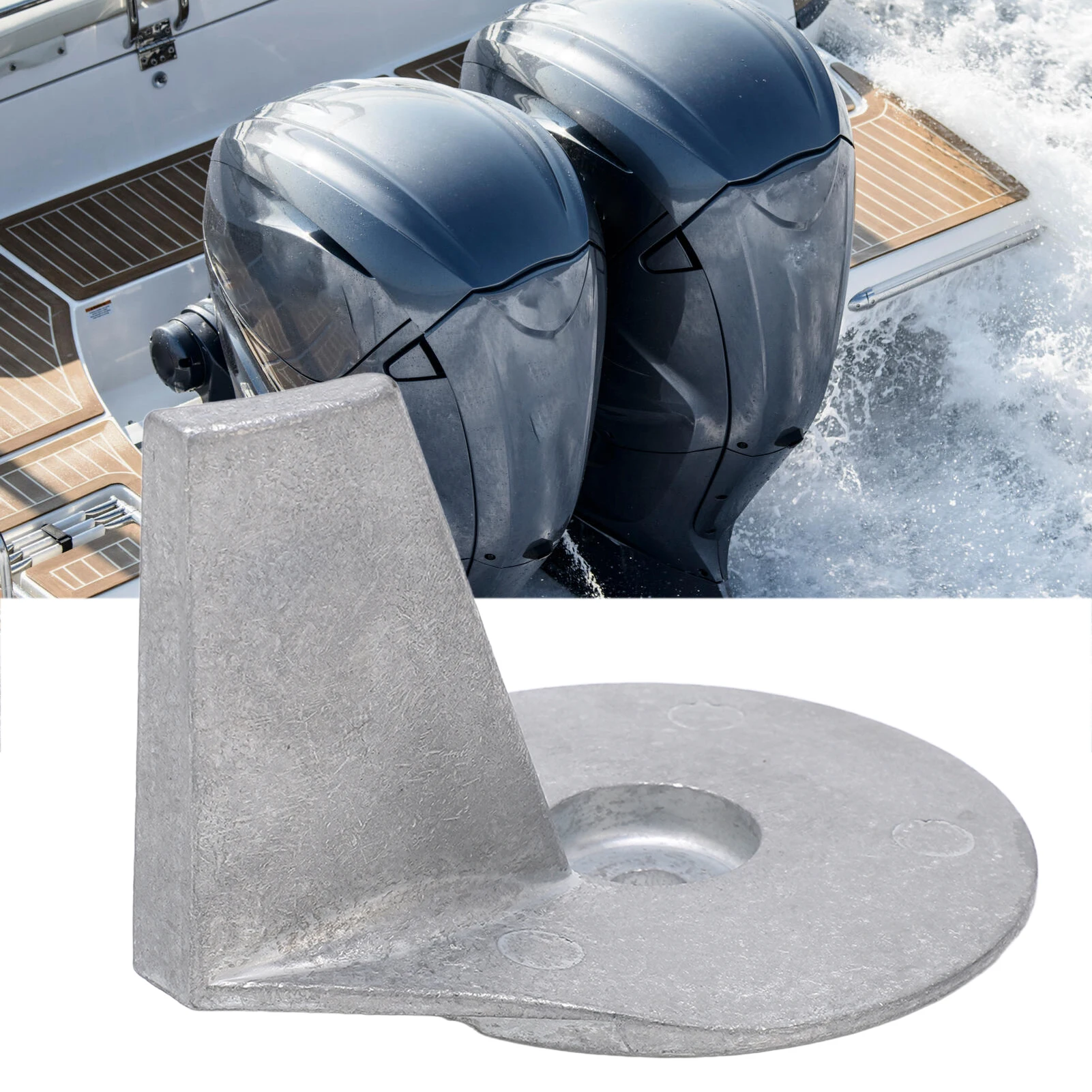 Trim Tab Anode 822157T2 Boats Hardware Marine Accessories For Mariner Force 25‑50 HP 2 4 Stroke Outboard Lower Units 1997‑2006