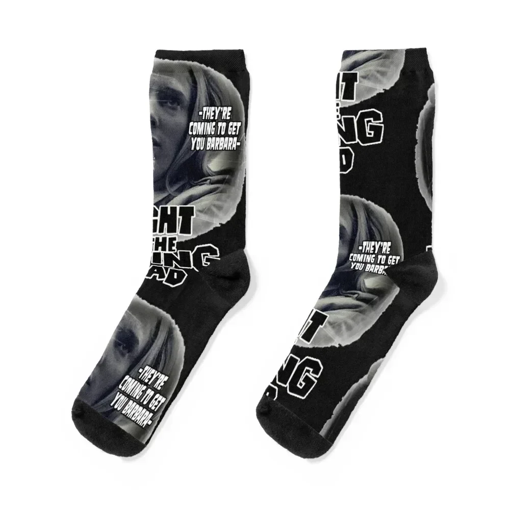 

Barbara-Night Of The living Dead Socks Wholesale christmas gifts Soccer Christmas Socks Women Men's