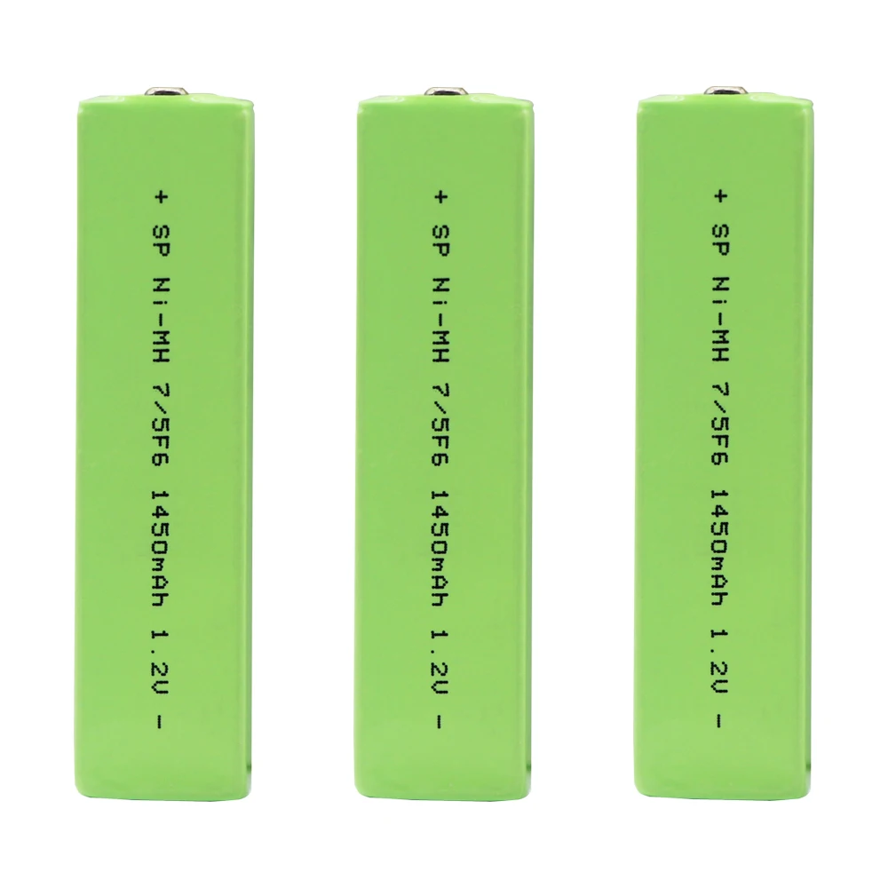 1.2V 1450mAh NIMH Batterij met Oplader Voor Sony Walkman MD CD Cassettespeler 7/5F6 67F6 Ni-Mh Kauwgom Batterij