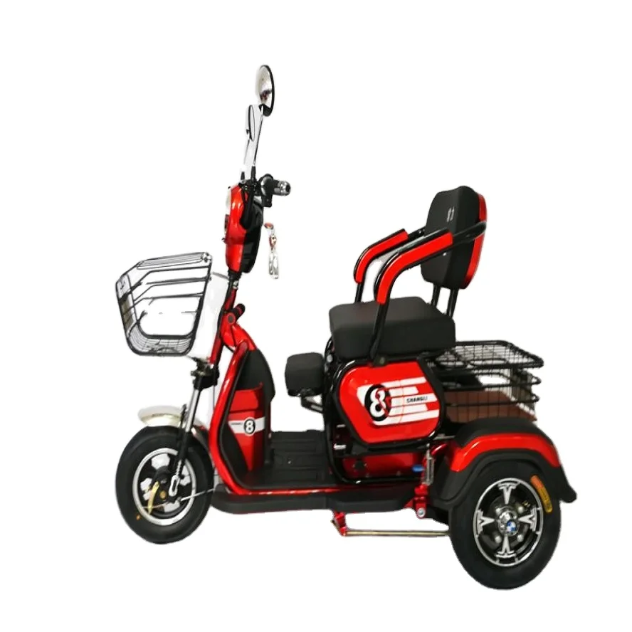 Changli Cheap 3 Wheel Electric Tricycle Suitable For Passenger Transportation Export To Europe