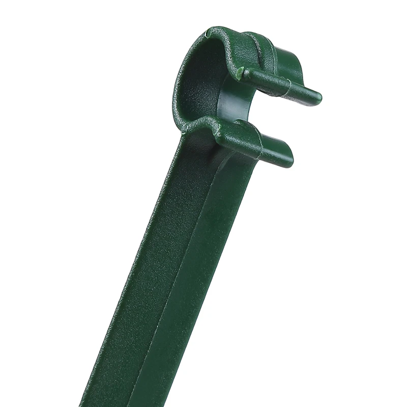 Gardening Pillar Fixed Connector Plant support Stake Connecting Rod Greenhouse Plastic Fixed Connector 12Pcs