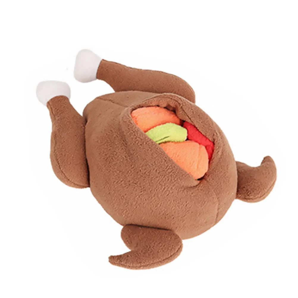 

Pet Plush Toys Dog Food Hidden for Small Dogs Puppy Stuffed Interactive Safe Chew Autumn Bite Resistant