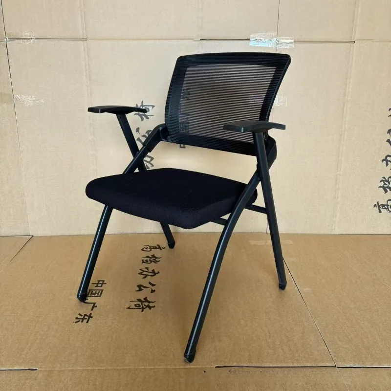 Premium Folding Training Chair with Writing Board, Multi-Functional Meeting & Office Chair