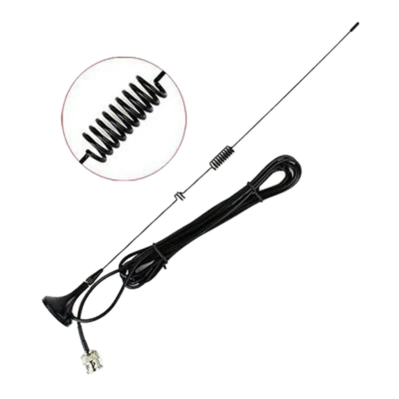 UT-106UV BNC Dual Band U+VHF Antenna for ICOM YAESU Kenwood BAOFENG Radio