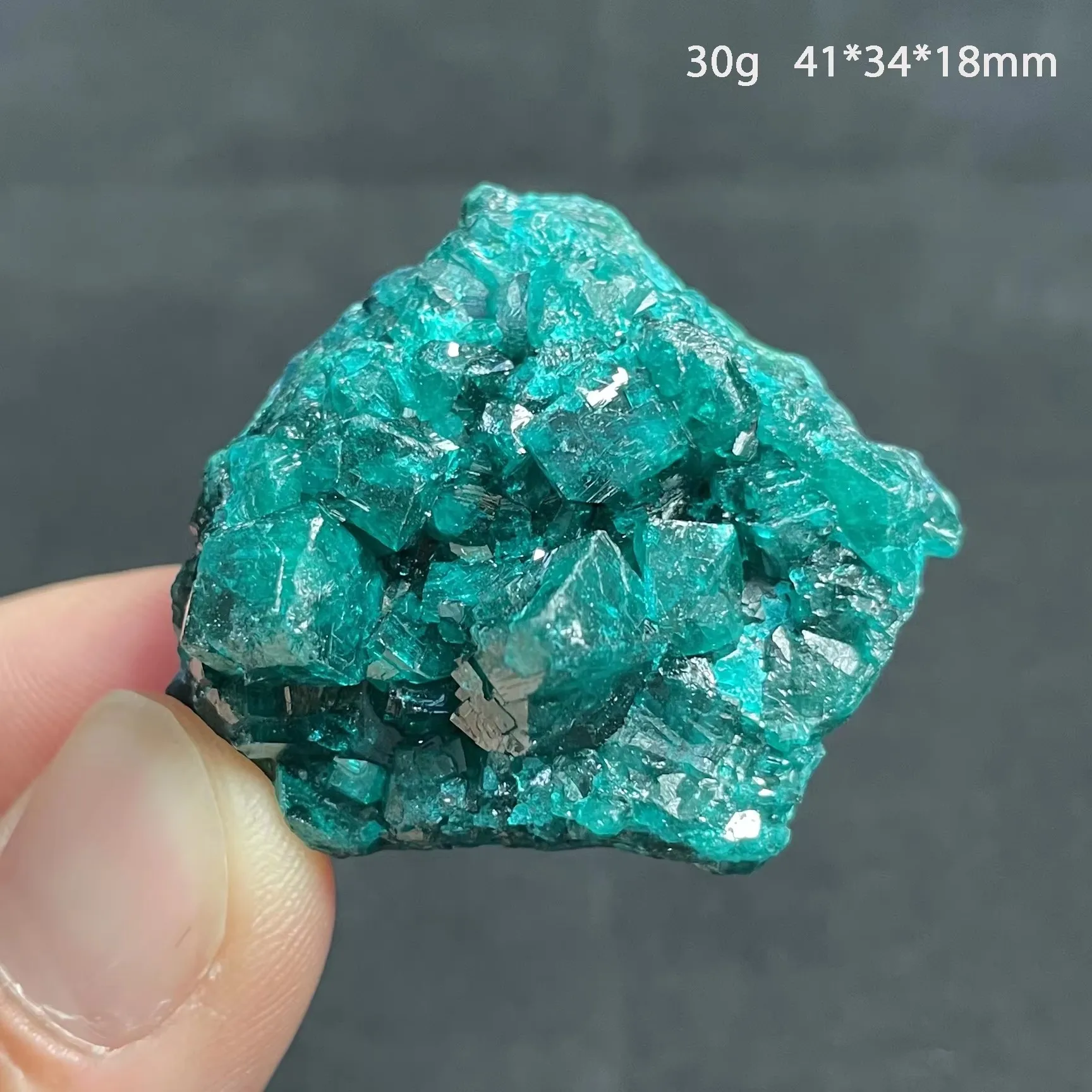 Natural Raw Stone Congo Green Dioptase Mineral Specimen Quartz Crystal Healing Teaching Collection Gift Home Decor - Image 6