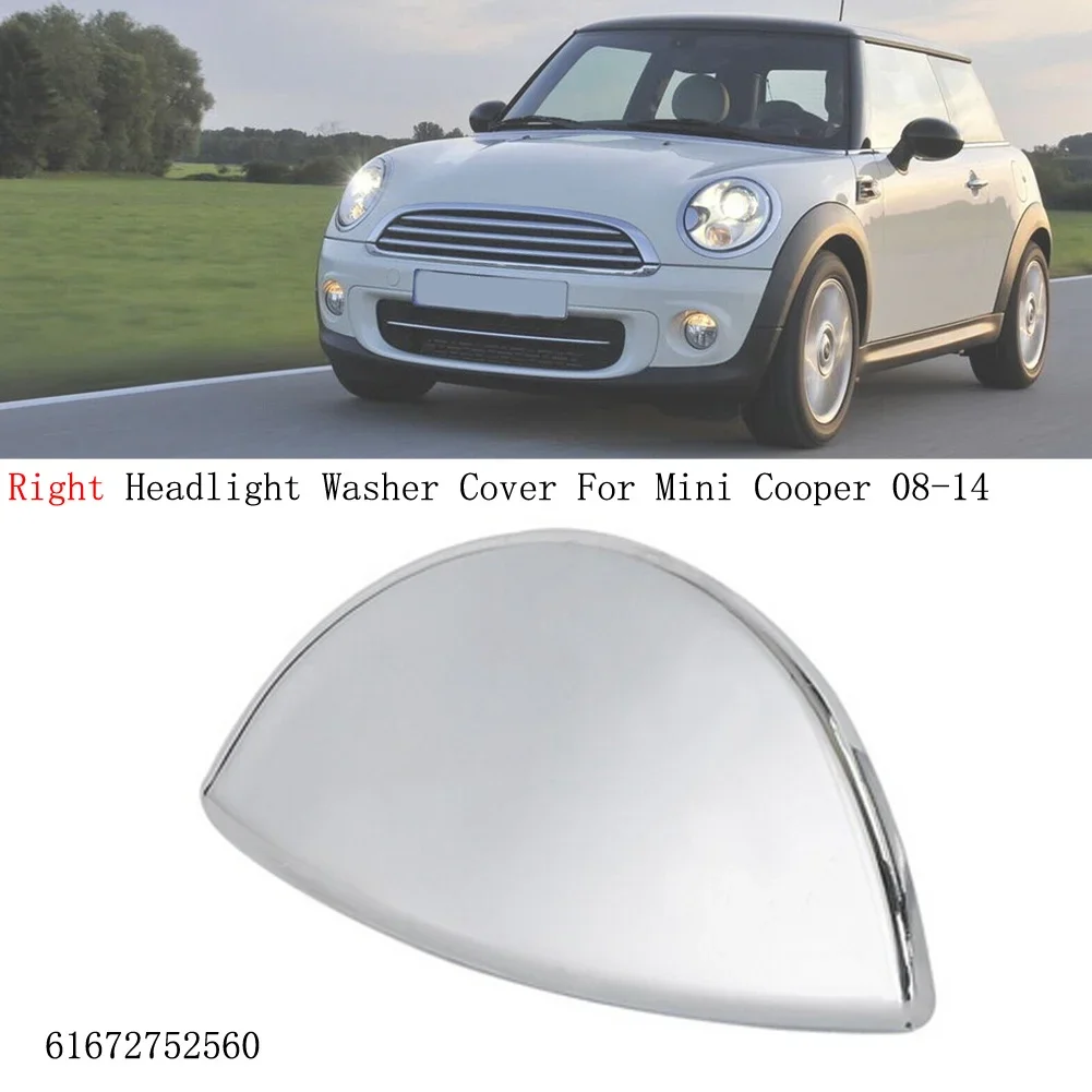 Plastic Headlight Headlight Replacment Right 61672752560 Chrome For Vehicle Front Parts For Mini Cooper 2008-2014