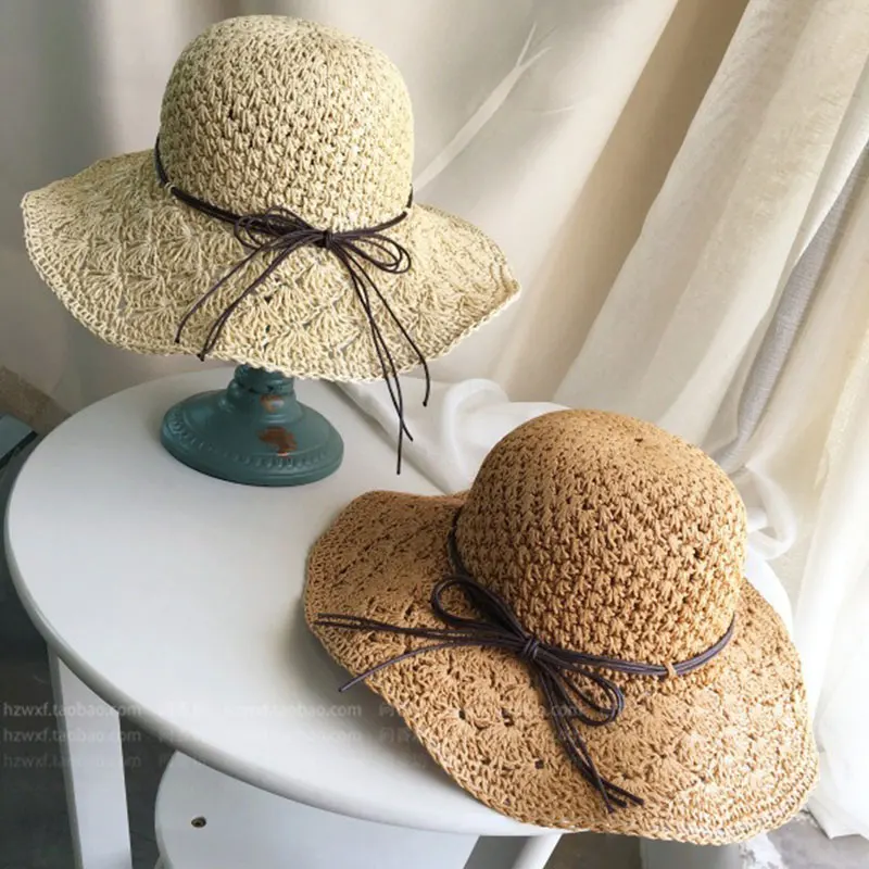 

Summer leisure sunshade hat children outdoor riding face sunscreen hat around the large eaves show face small fisherman hat