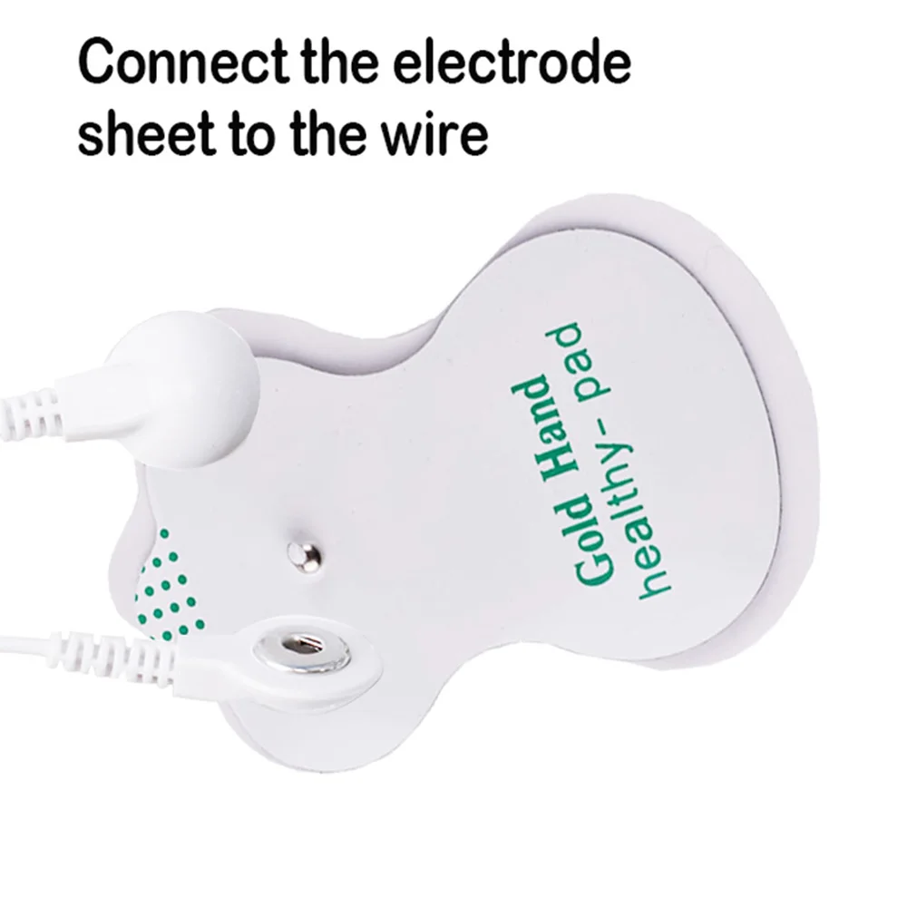10/20 Stück Elektroden ​ EMS-Muskelstimulator TENS-Pulsmassagegerät Ersatzpflaster Selbstklebende Wiederverwendbare Elektrodenpads – Detail 8