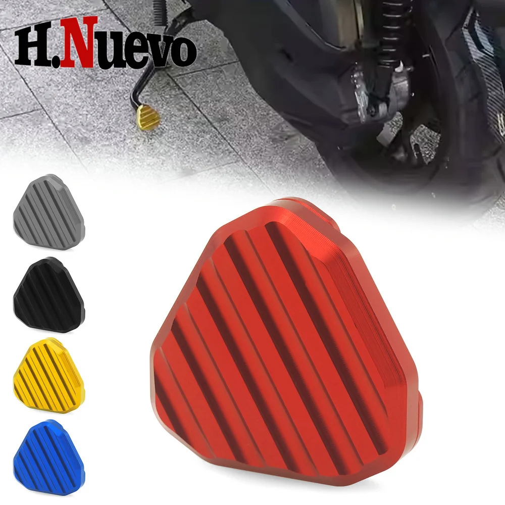 

Motorcycle Accessories Side Stand Enlarge Kickstand Enlarger Support Extension For YAMAHA XMAX300 NMAX155