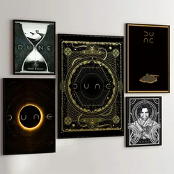 Dune Part Two Poster Movie Sticky Posters Retro Kraft Paper Sticker DIY Room Bar Cafe Aesthetic Art Wall Painting