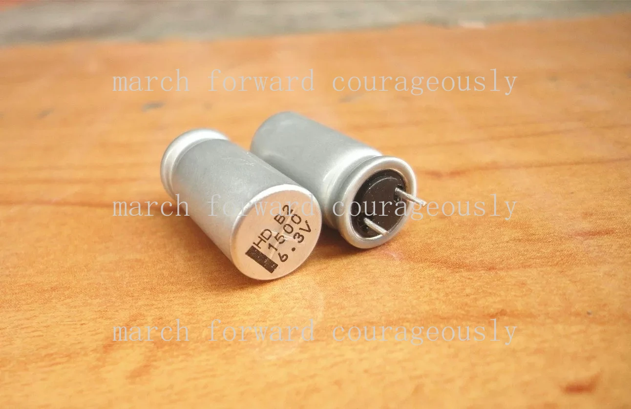 

50pcs for Nichicon 6.3V 1500UF HD High Frequency Low Resistance 10*20 105 degrees