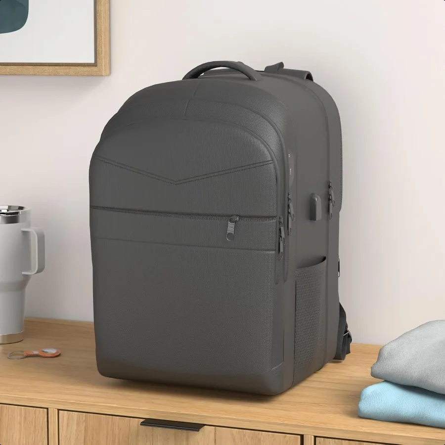 Travel Backpack Large Carry on Backpack 17 Inch Laptop Bag Big Sturdy TSAFriendly with USB Port College School Rucksack Bag Gif