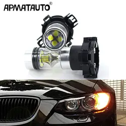 2Pcs Car PY24W LED Canbus No Hyper Flash Amber yellow For BMW E90/E92 F10/F07 E83 X3 E70 X5 E71 X6 Front Turn Signal Lights 12V