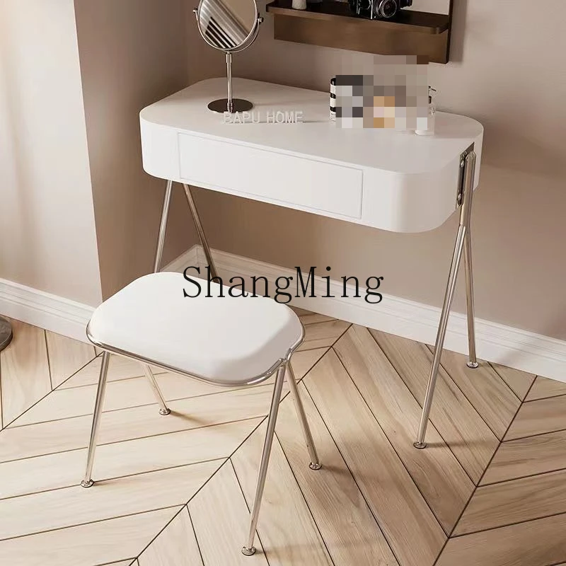 ZYY خزانة غرفة نوم من القرون الوسطى، طاولة مكياج بسيطة بجانب السرير، مكتب فاخر