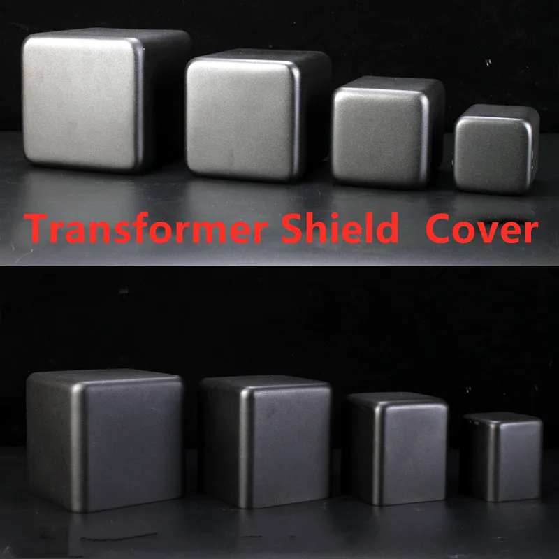 85*85*Height 100MM Transformer Cover Transformer Shield Shell Transformer Accessories Shield Cover with Screws