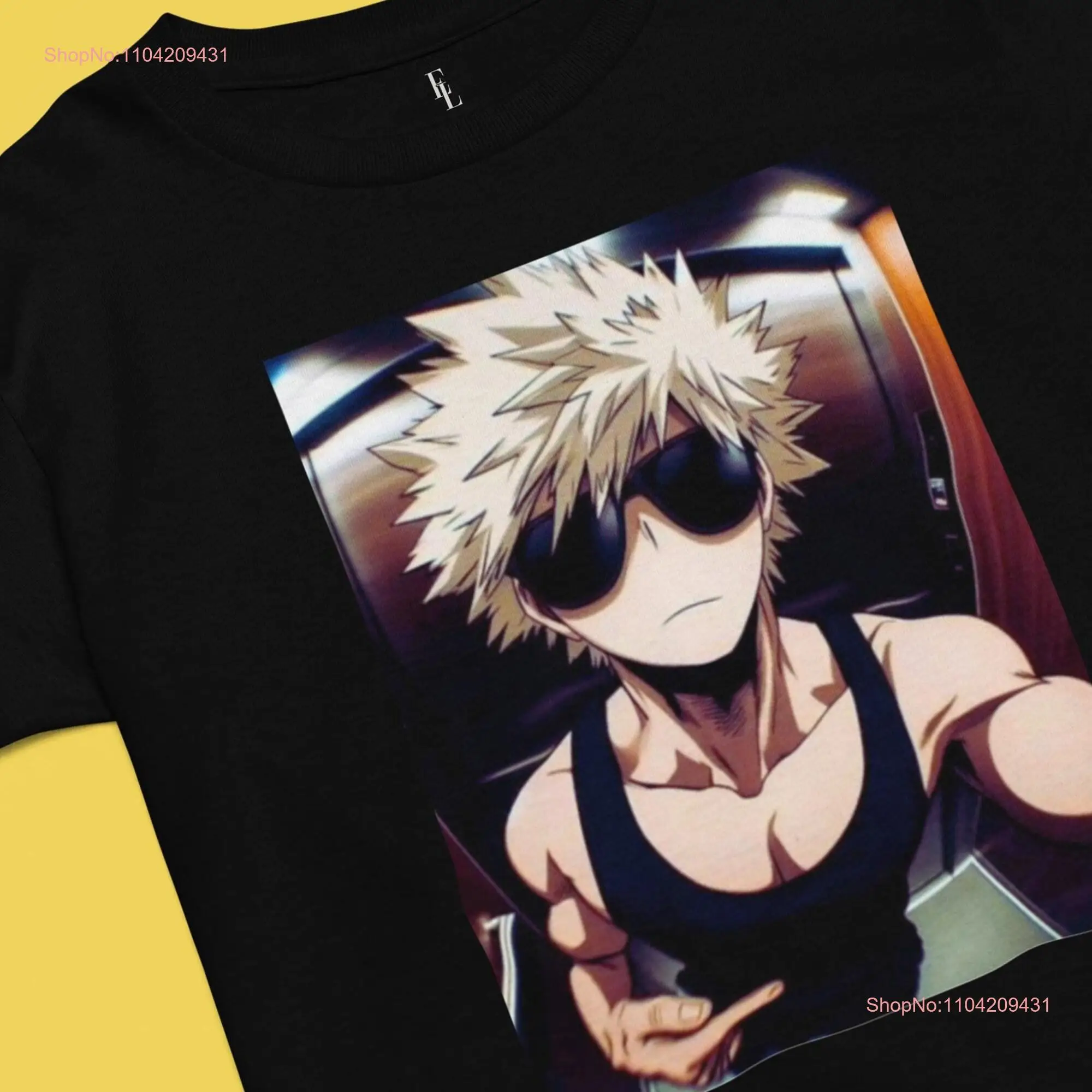 MHA T Shirt Anime for Her and Him Katsuki Bakugo Clothes Manga MycHero Academia Merch fan long or short sleeves