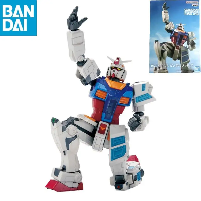 

In Stock Original Genuine BANDAI NAMCO BANPRESTO Gundam model RX-78F00/E GUNDAM 9cm Cherish dolls Collector Figurine Toys gift