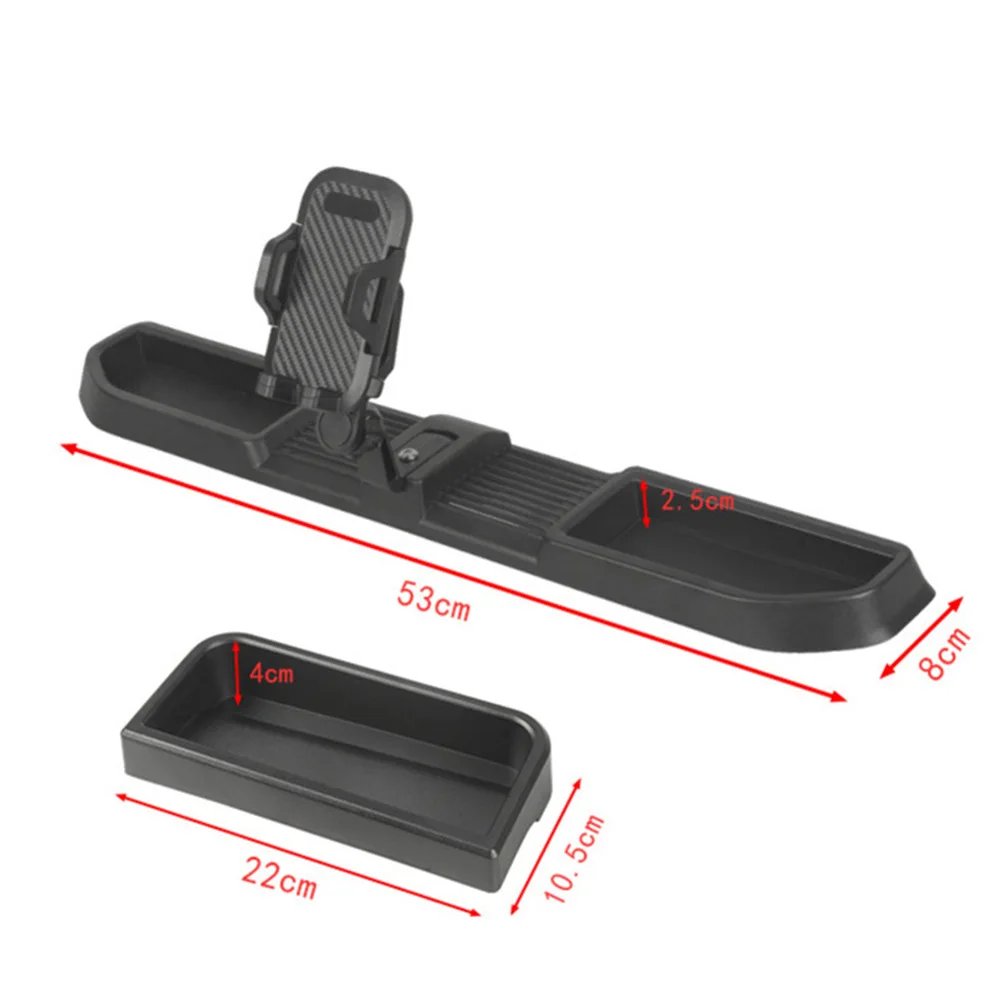 

Car Organizer Center Console Mount For Navigation Seamless Dashboard Integration Dual Functionality For Gladiator JT
