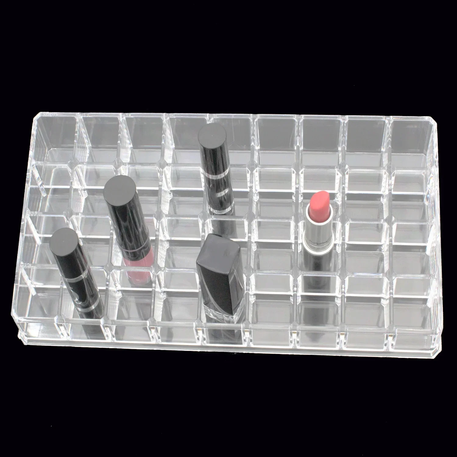 36 Grid Acrylic Tattoo Ink Display Stand Holder Empty Rack Cosmetic Tattoo Tool Lipsticks Manicure Organizer Storage Box 1pcs