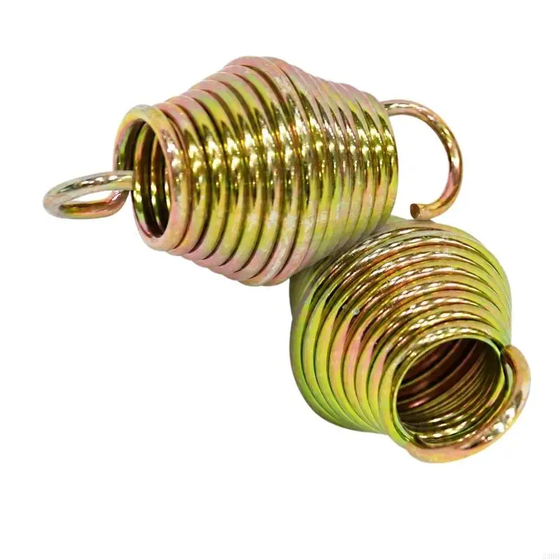 Brake Return Spring Set with Looped End and Coiled Metal Construction for Golf Cart and Electric Vehicle Brake System 24BD