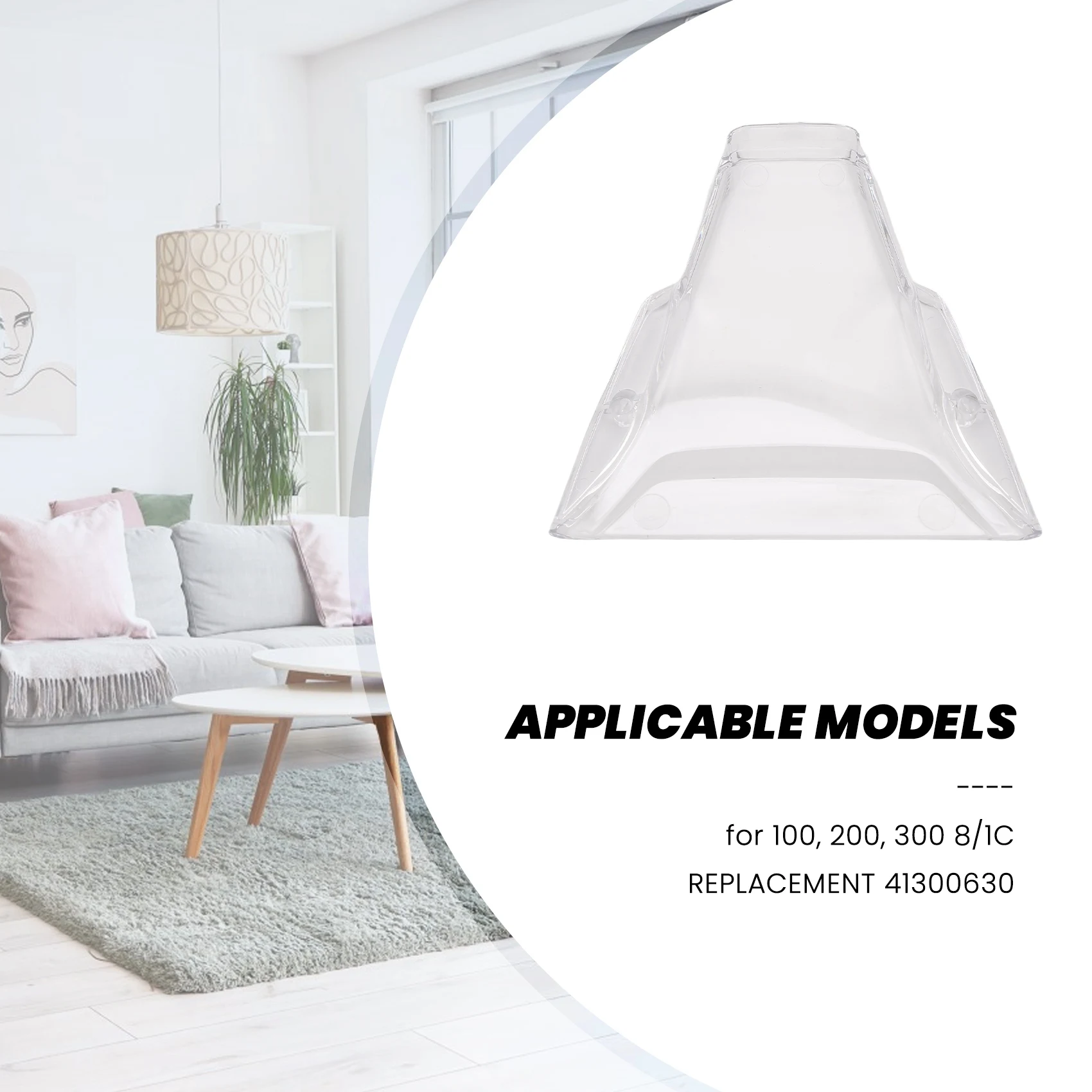 Крышка насадки для чистки ковров для Karcher Puzzi 8/1C 100 200, сменный пылесос для обивки, аксессуары для ручных инструментов # A66K