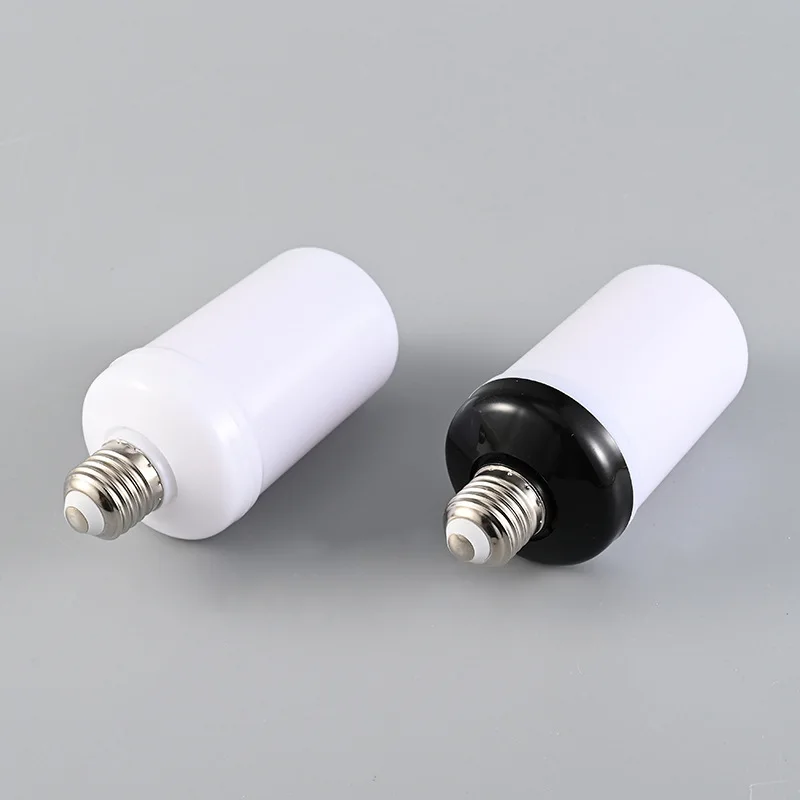 Led Simulated Flame Bulbs 9W 12W E27 85-265V RGB Yellow Luces Home Electronic Accessories Lamp Flame Light Effect Bulbs Lampada