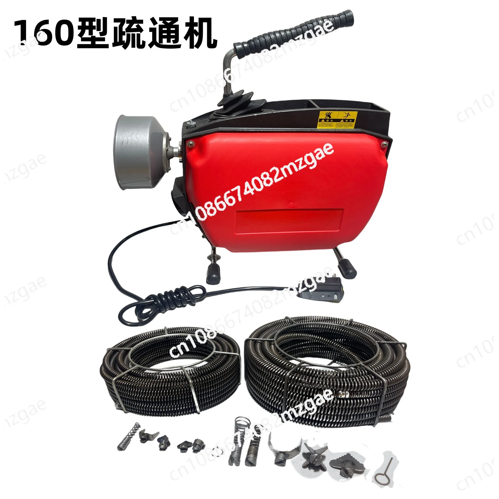 

160 type pipe dredging machine household property school dredging sewer, toilet pipe dredging machine copper wire motor